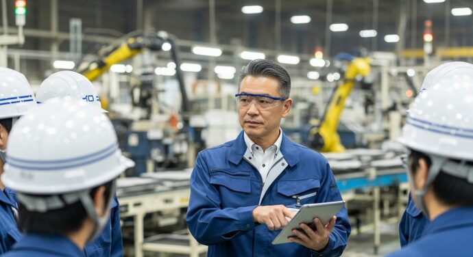 製造業の現場リーダー