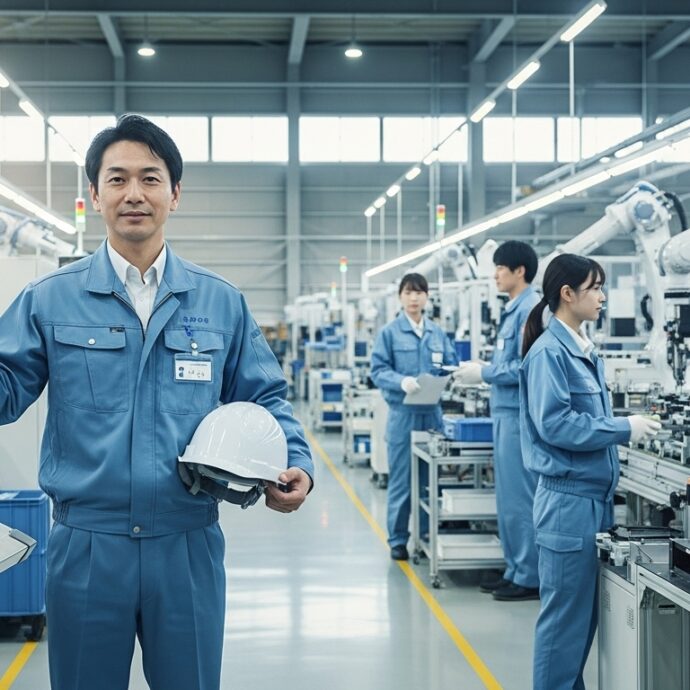 製造業でキャリアアップするイメージ