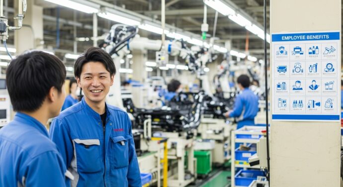 トヨタバッテリー工場内の様子